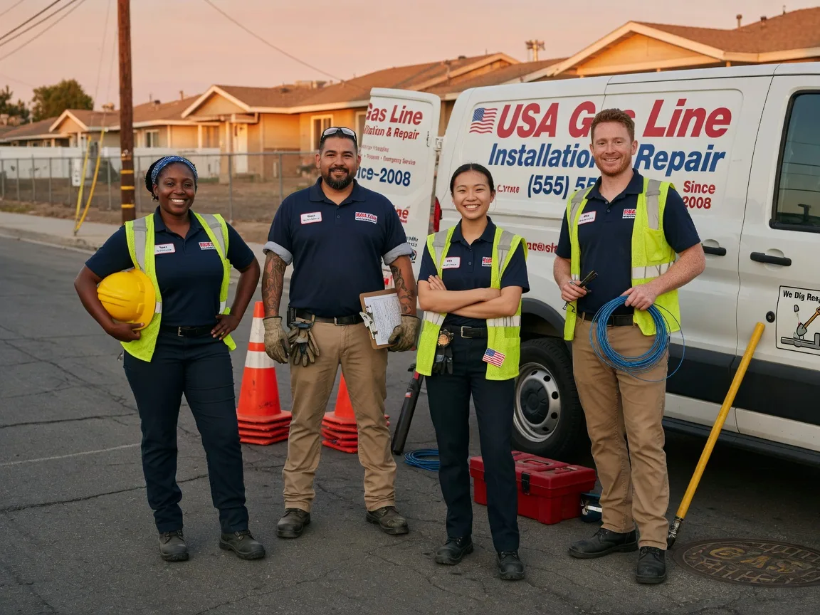 Gas Line Installation company in Walnut Grove, CA